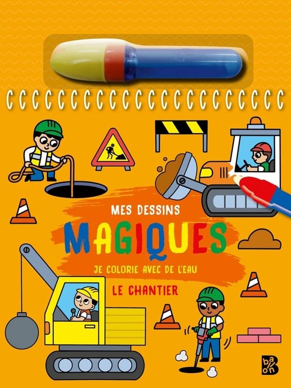 Le chantier : Avec un feutre d'eau