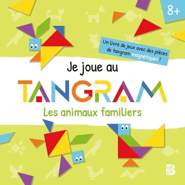 Je joue avec un Tangram : Les animaux familiers