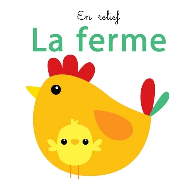 La ferme ; en relief