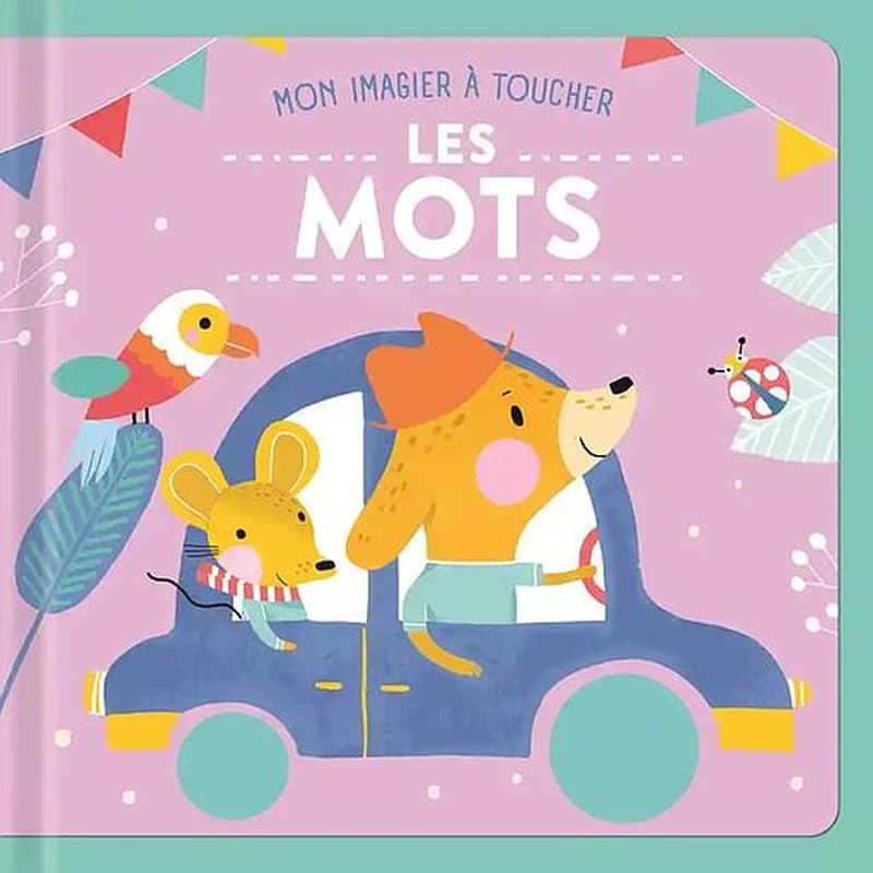 Les mots : Mon imagier à toucher
