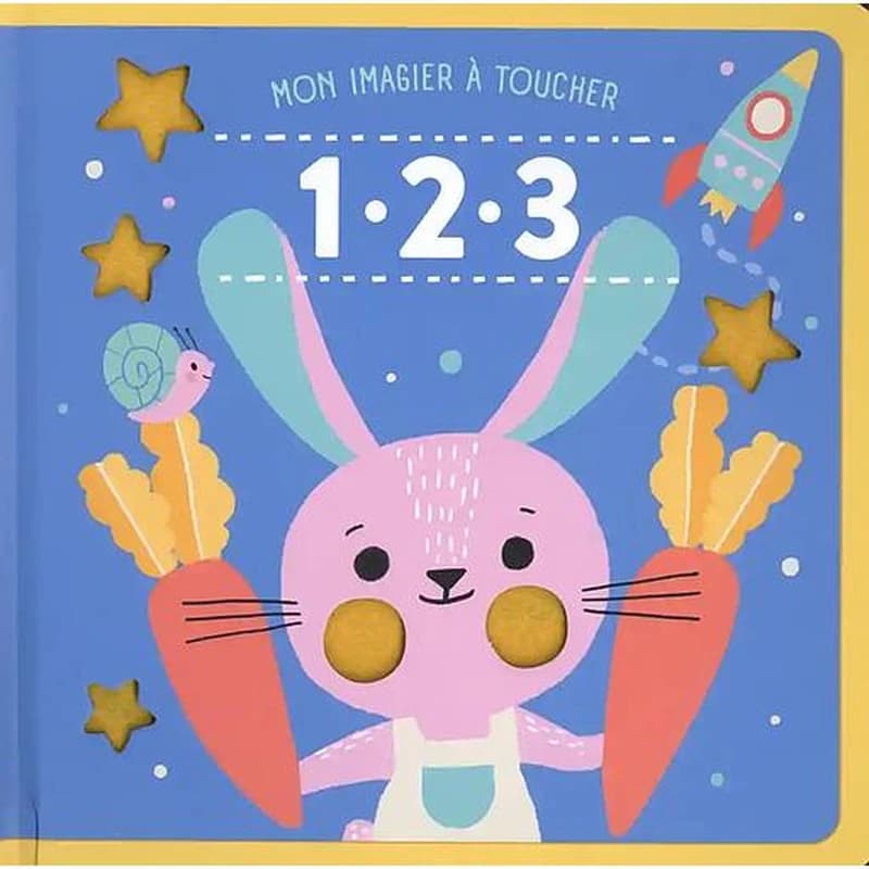 Mon imagier à toucher : 1, 2, 3
