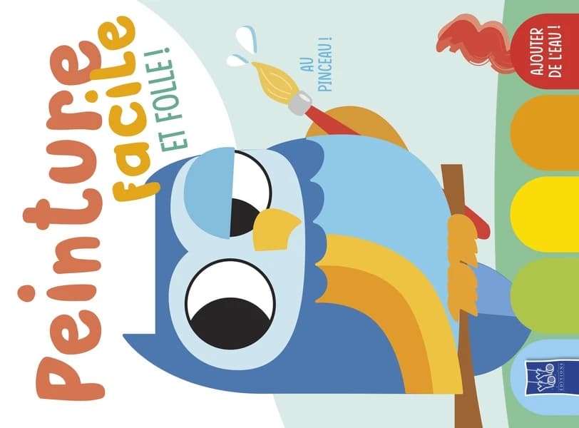 Peinture facile et folle ! : Le hibou