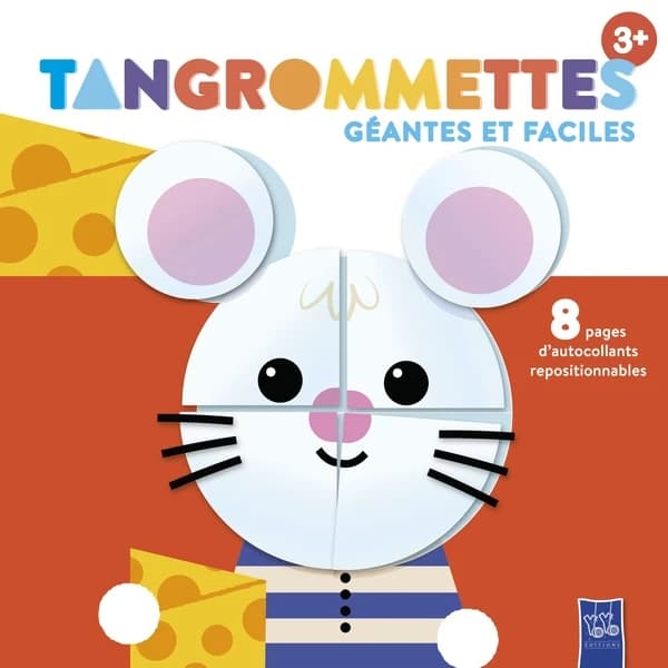 Tangrommettes géantes faciles : La souri