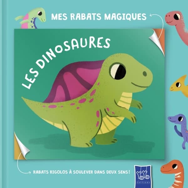 Mes rabats magiques : les dinosaures