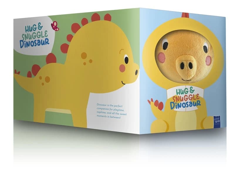 Dinosaure livre-doudou