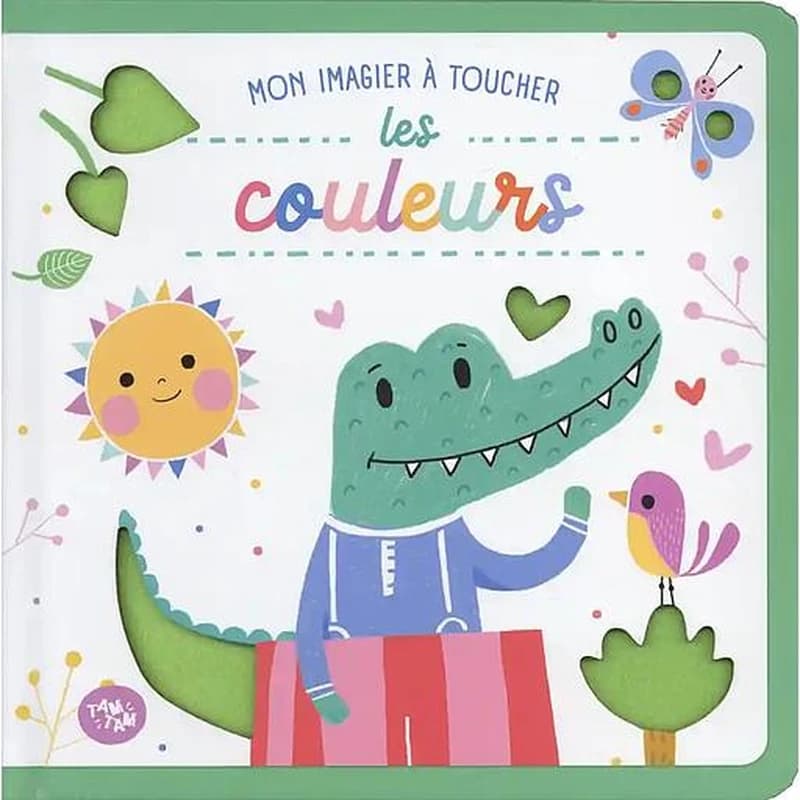 Mon imagier à toucher : Les couleurs