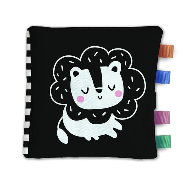 Mon tout-doux en noir et blanc : Petit lion