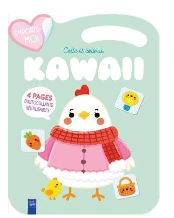 La poule Pâques : Avec 4 pages d'autocollants