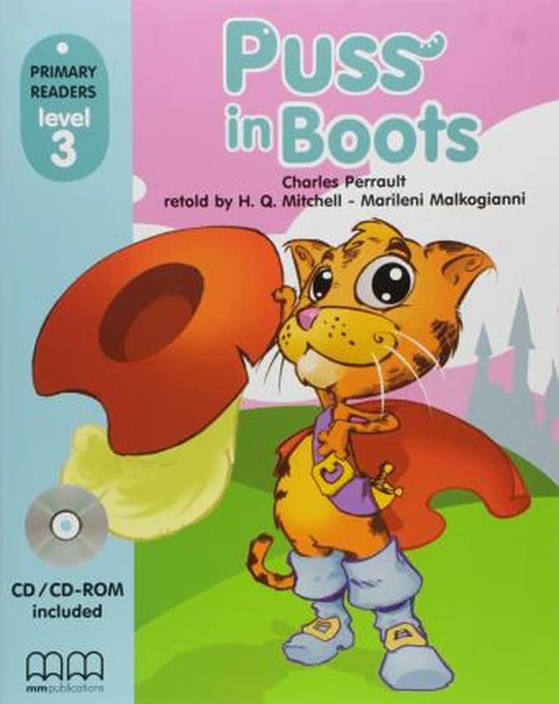 PUSS IN BOOTS STUDENT'S BOOK +CD