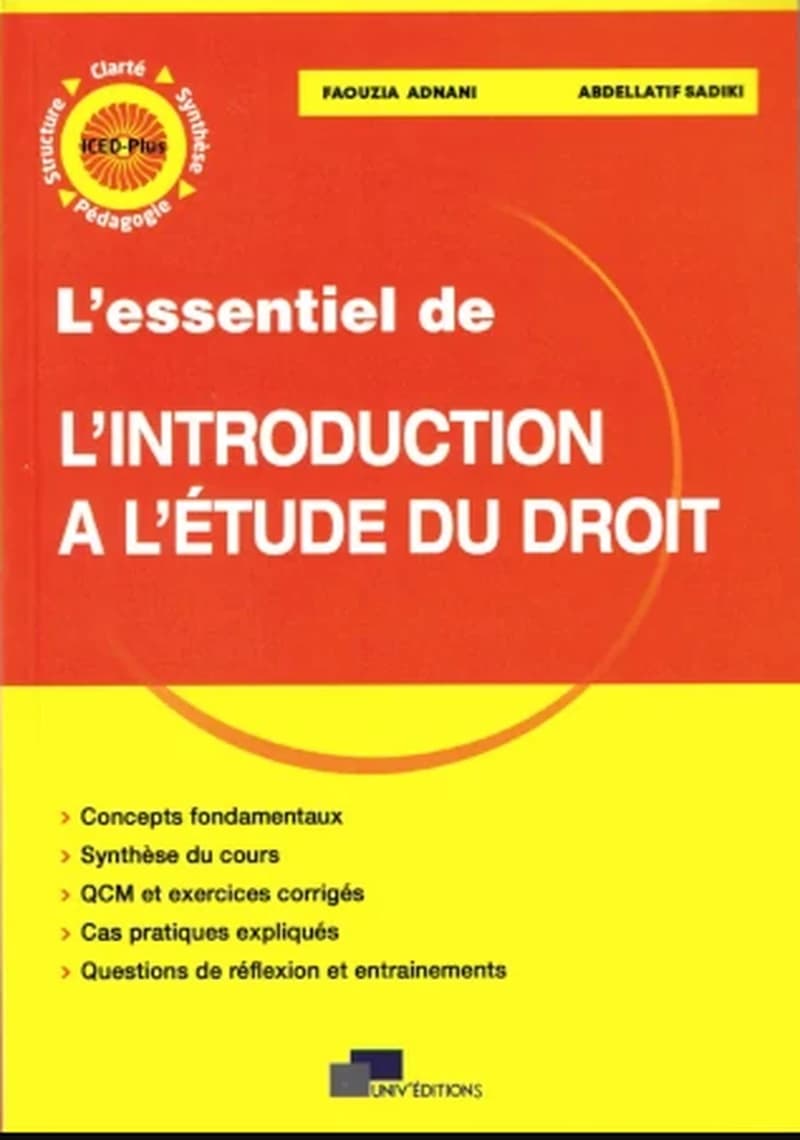 L'essentiel de l'introduction à l'étude du droit