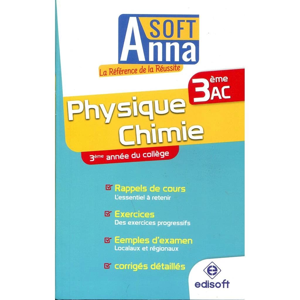 Anna Soft Physique-chimie 3AC