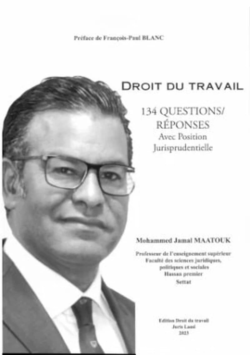 DROIT DU TRAVAIL 134 QUESTIONS