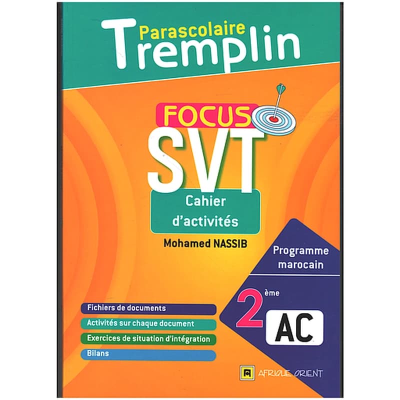 TREMPLIN FOCUS SVT CAHIER D'ACTIVITES 2AC