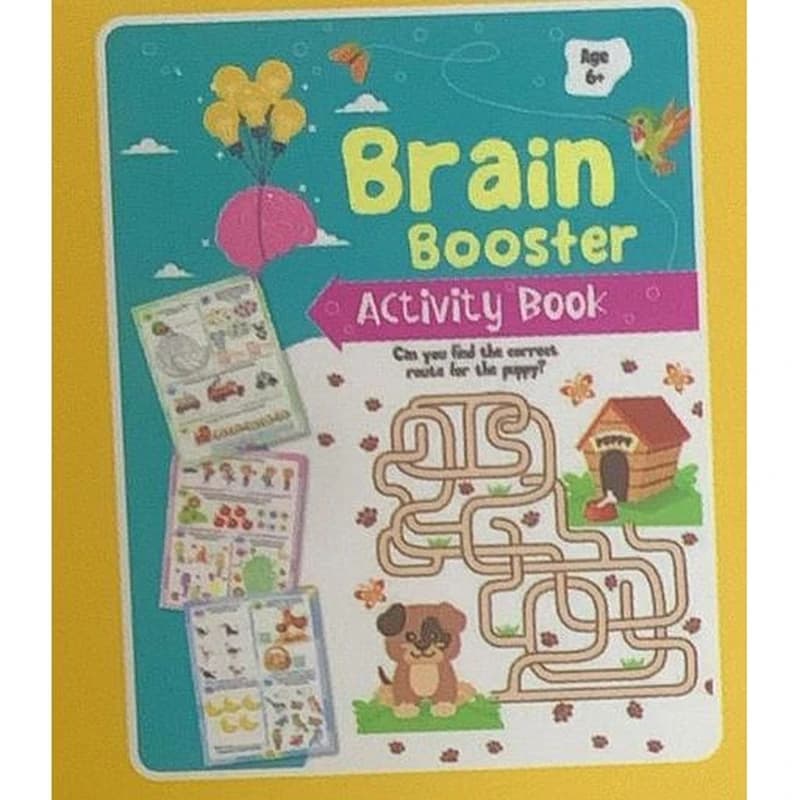 BRAIN BOOSTER ACTIVITY BOOK 6+