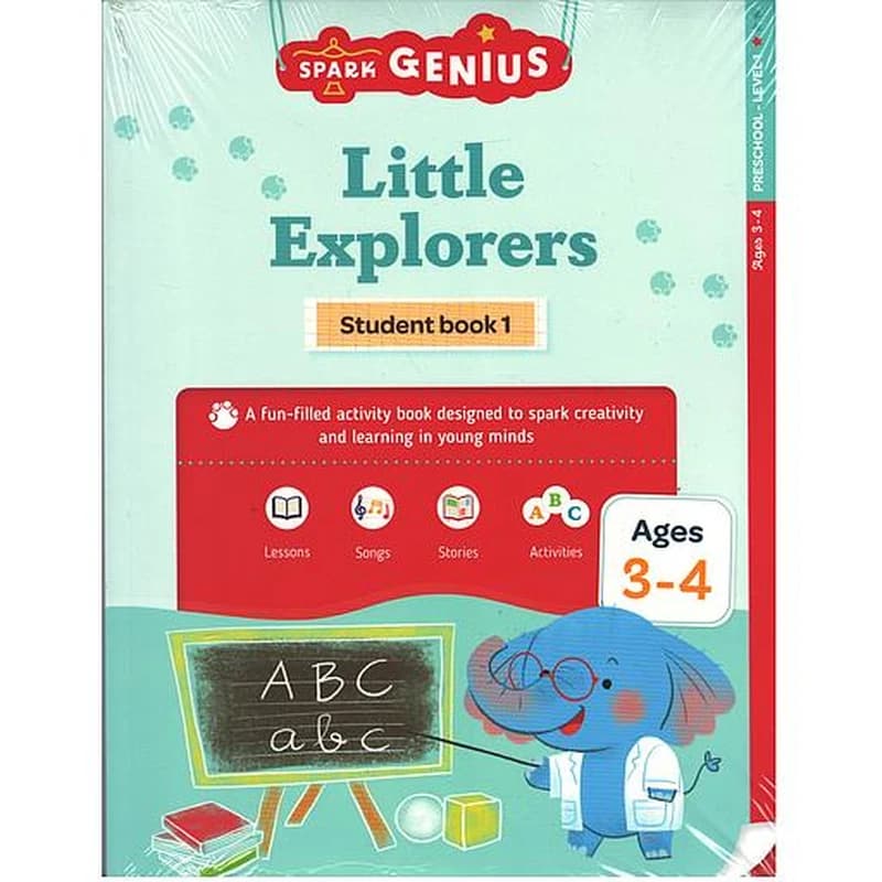Little Explorers student book 1 ages 3-4