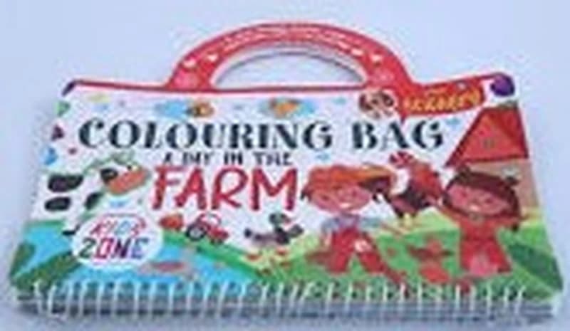 COLOURING BAG A DAY ON THE FARM