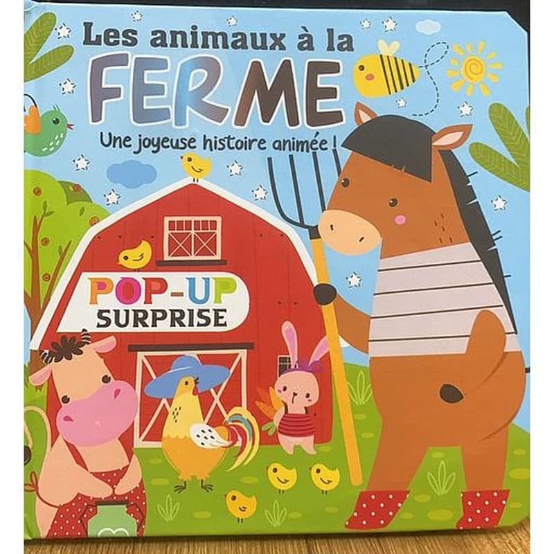 LES ANIMAUX A LA FERME POP-UP SURPRISE