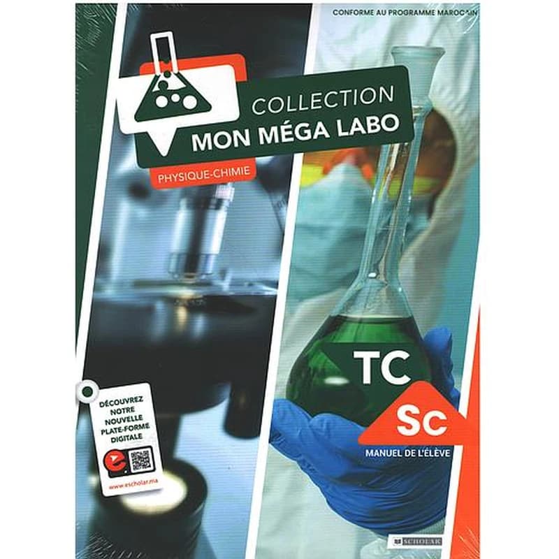 Collection, Mon méga labo Physique-chimie TCS - Manuel