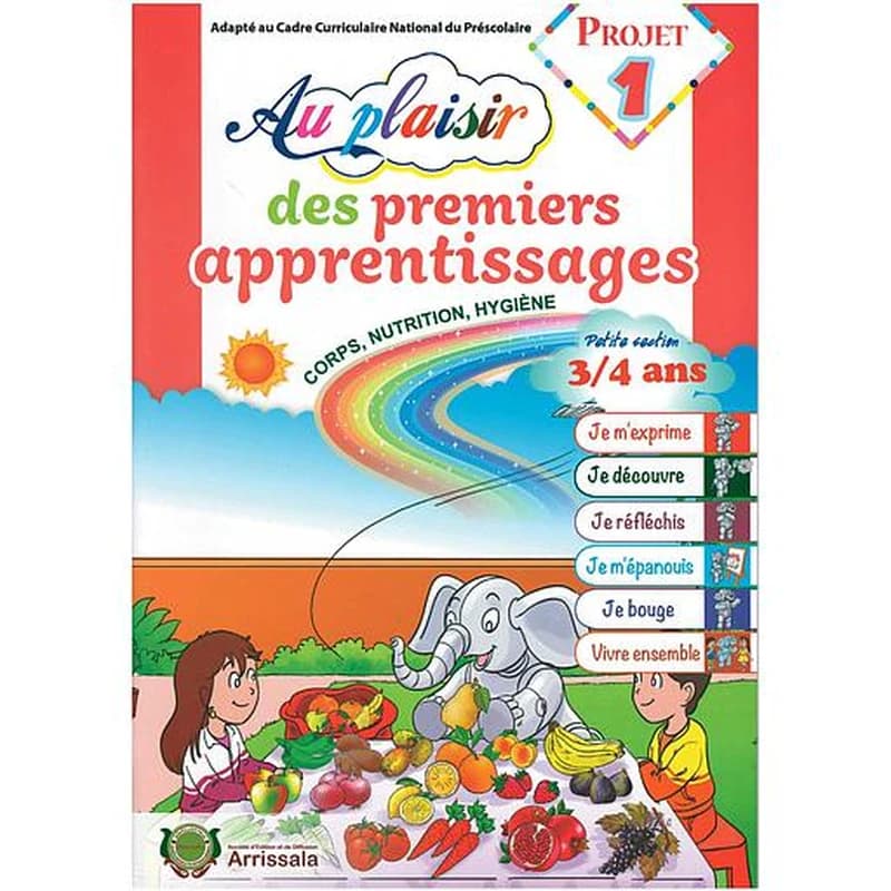 Projet 1 Au Plaisir Des Premiers Apprentissages Corps,Nutrition, Hygiène 3