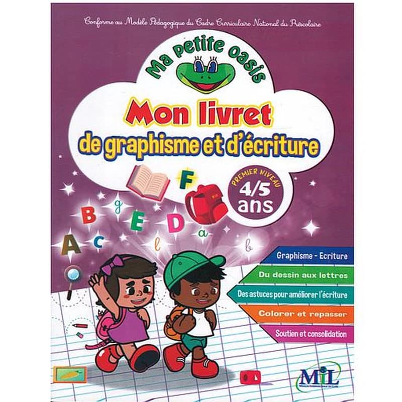 Ma petite oasis mon livret de graphisme et d'écriture 4