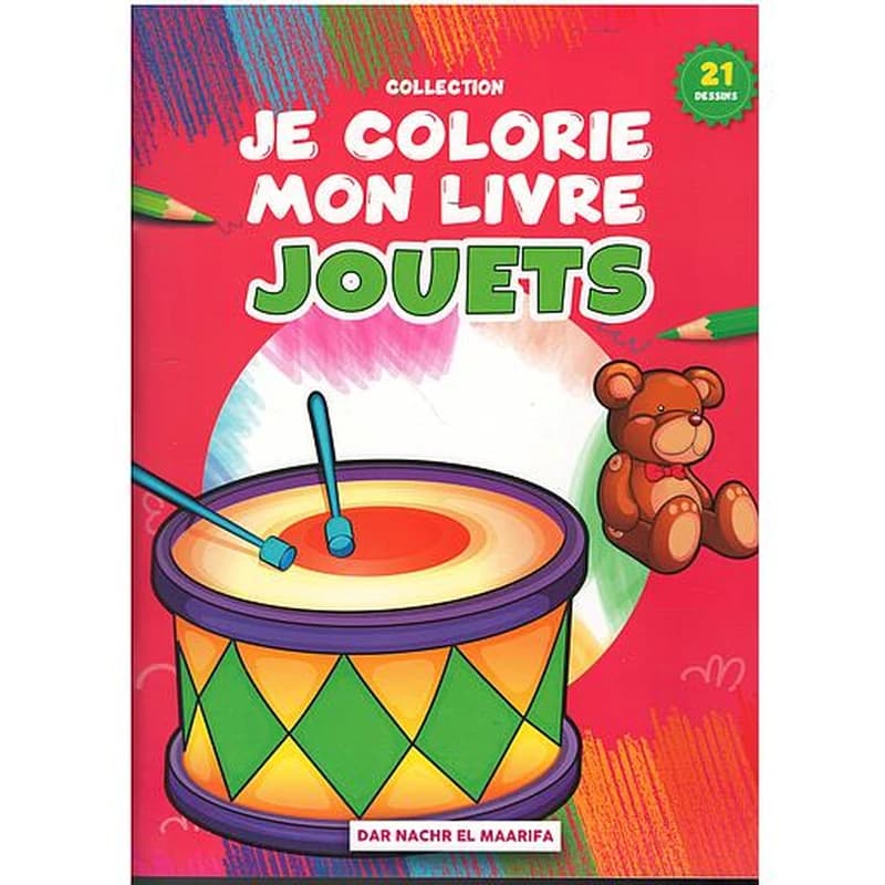 JE COLORIE MON LIVRE (JOUETS)