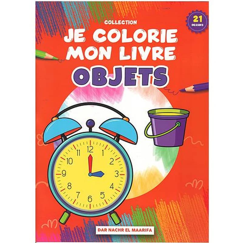 JE COLORIE MON LIVRE (OBJETS)