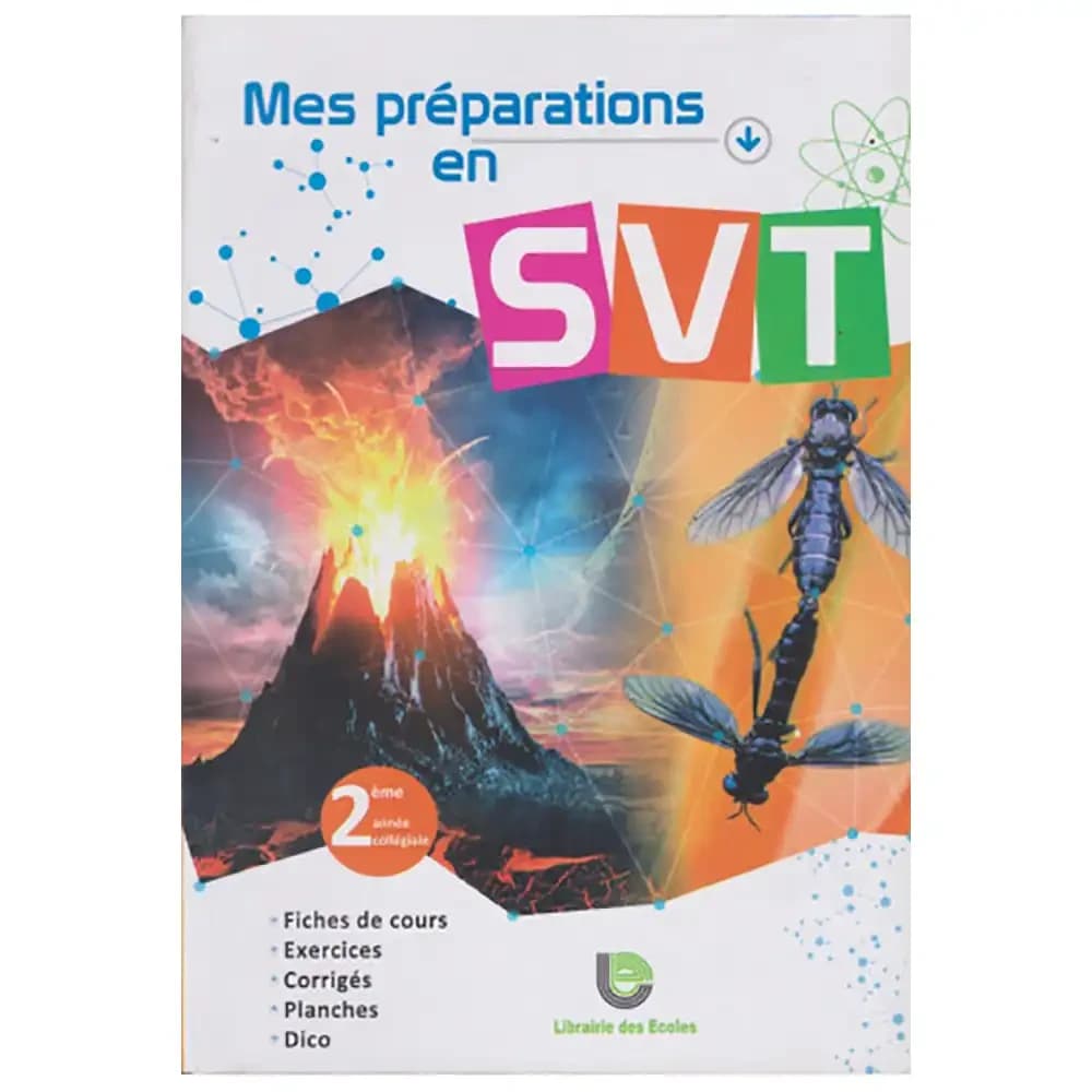 MES PREPARATIONS EN SVT 2AC EDT.2023