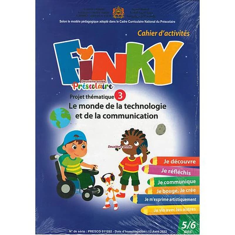 Finky deuxième année préscolaire  projet thématique 3 le monde de la technologie et de la communication 5