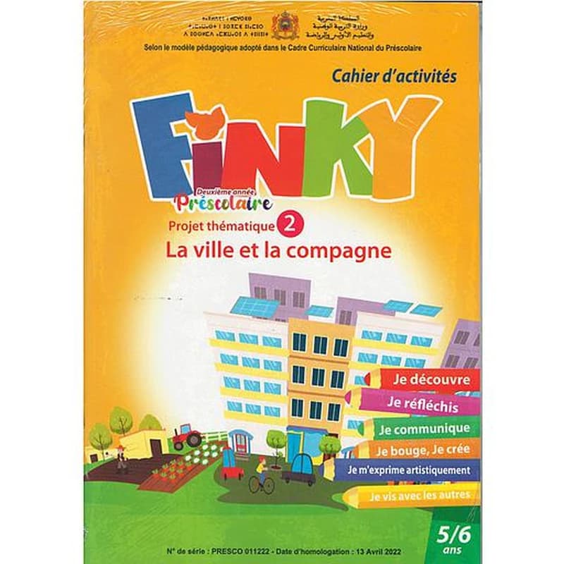 Finky deuxième année préscolaire  projet thématique 2 la ville et la compagne 5