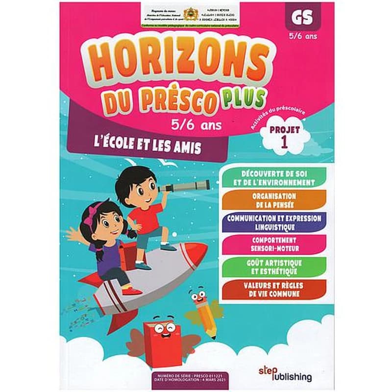 Horizons du Présco Plus GS 5