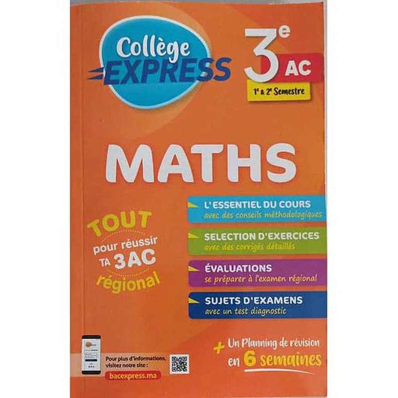 Collège Express MATHS 1&2 Semestre 3AC