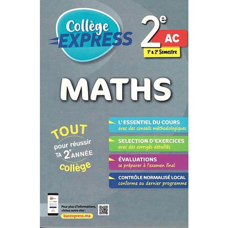 Collège Express Maths 2 AC 1&2 Semestre
