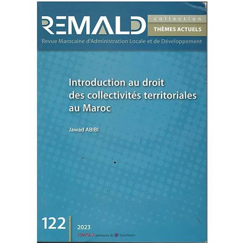 Introduction au droit des collectivités territoriales au Maroc