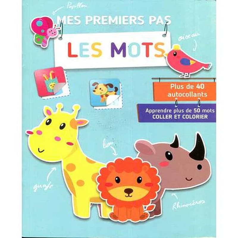 Mes premiers pas.Les Mots