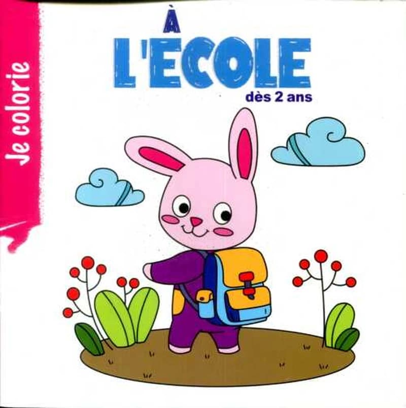 Je colorie A l'école