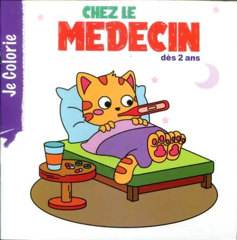 Je colorie chez le médecin