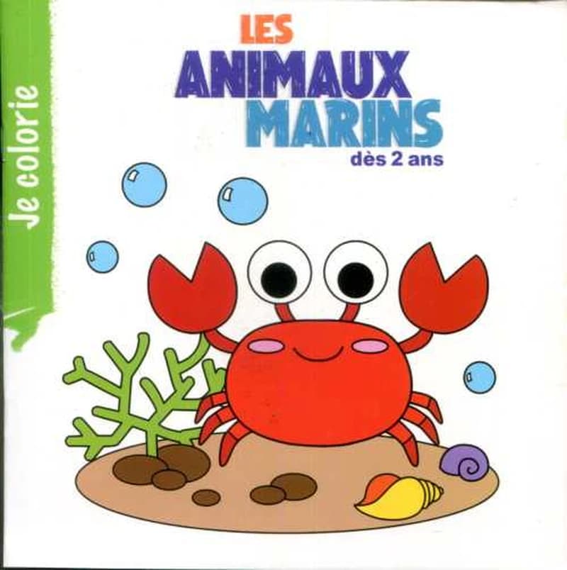 Je colorie les animaux marins