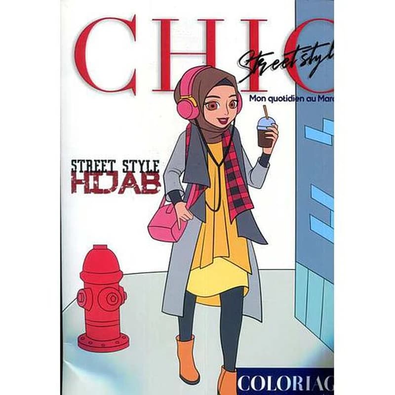 Coloriage avec style - Chic street style
