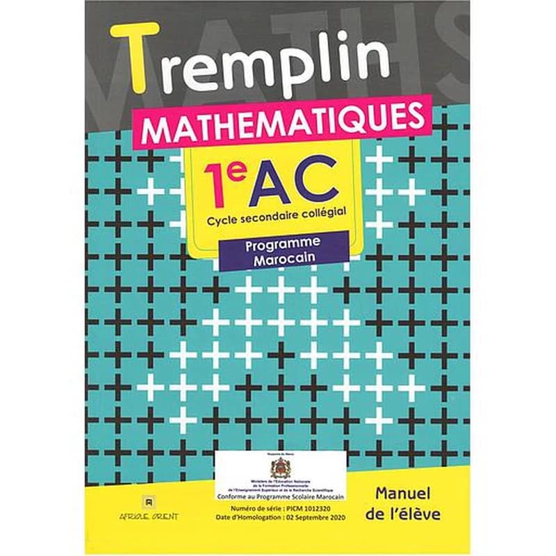 TREMPLIN : MATHEMATIQUES 1 AC