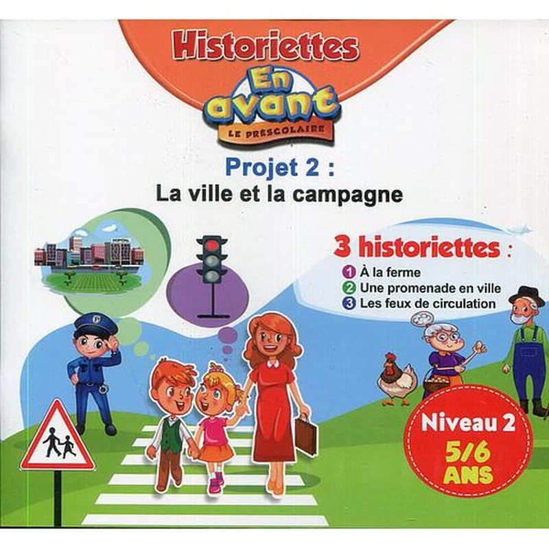 HISTORIETTES EN AVANT LE PRESCOLAIRE PROJRT 2 LA VILLE ET LA CAMPAGNE