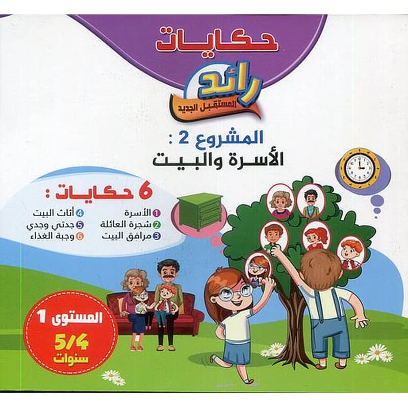 حكايات رائد المستقبل الجديد المشروع الثاني الأسرة والبيت 6 حكايات 4