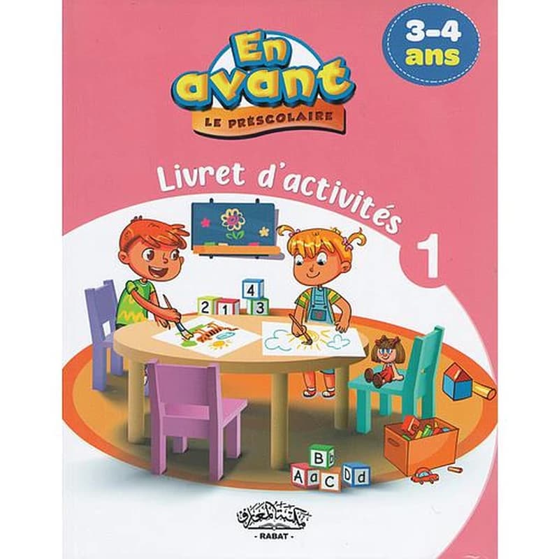 En avant le préscolaire livret d'activités 1