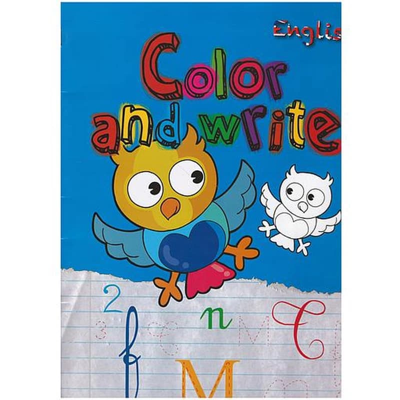 Color and write