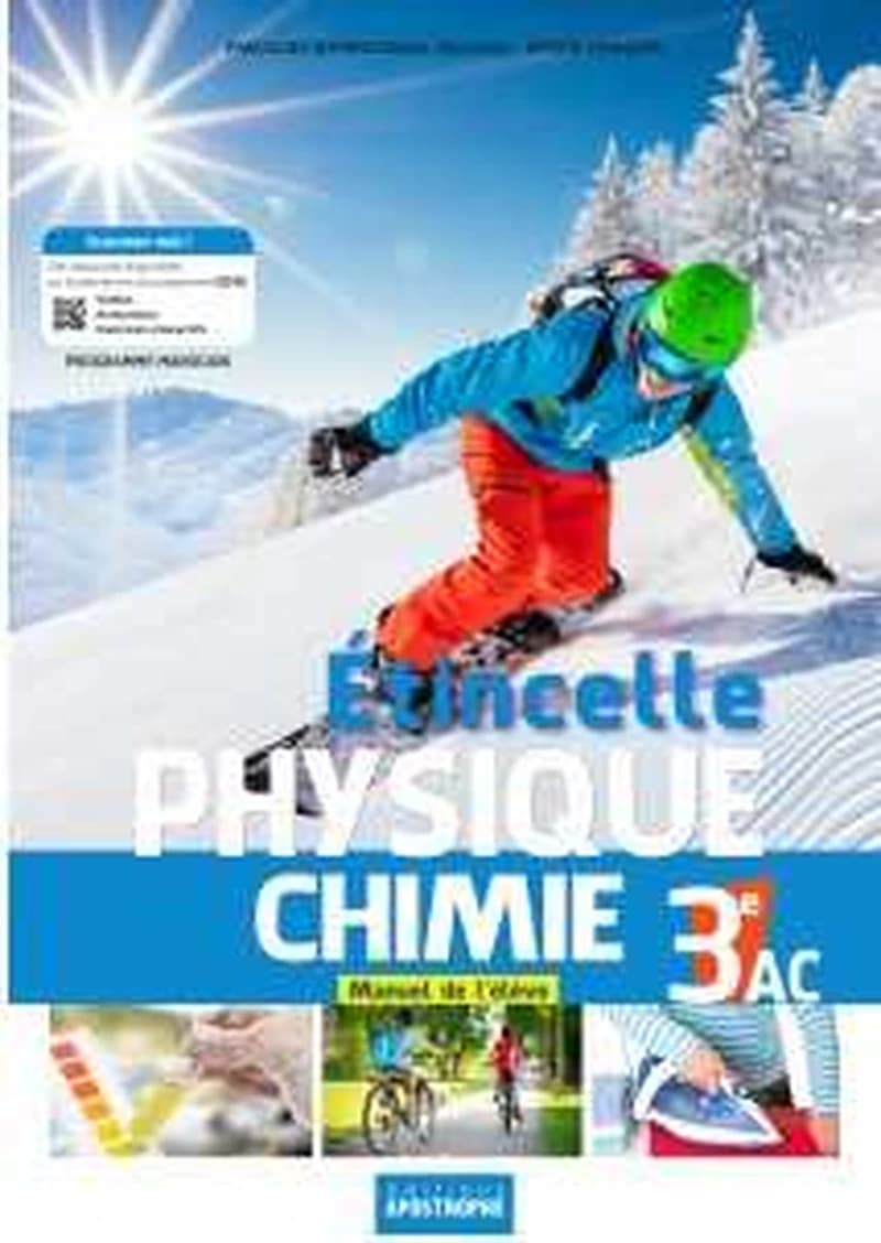ETINCELLE PHYSIQUE CHIMIE 3E AC