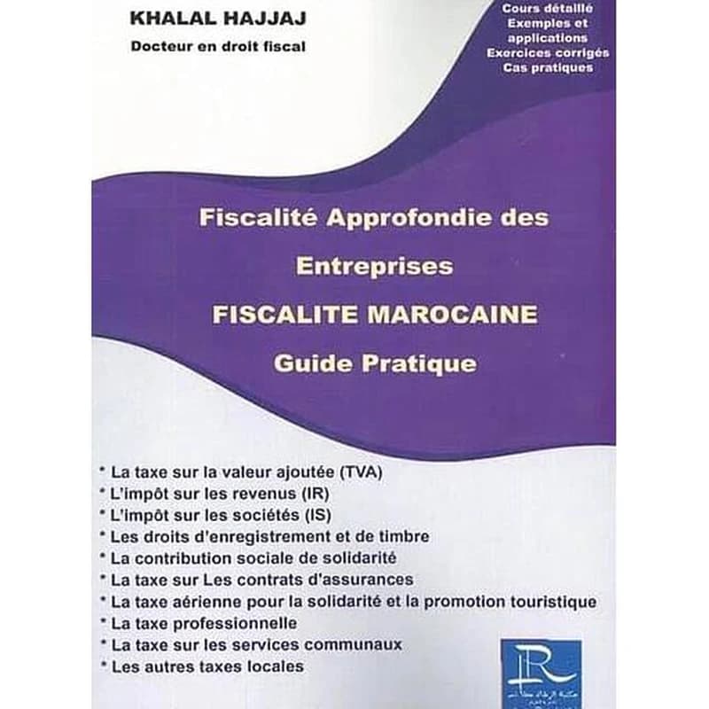 FISCALITE APPROFONDIE DES  ENTTEPRISES MAROCAINE