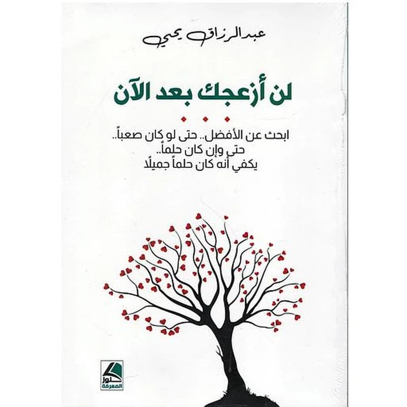 لن أزعجك بعد الآن