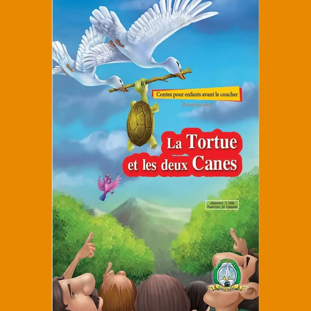 CONTES POUR ENFANTS : LA TORTUE ET LES DEUX CANES