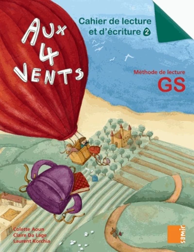 Aux 4 vents : méthode de lecture, grande section