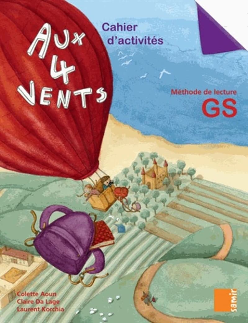 Aux 4 vents : méthode de lecture, grande section