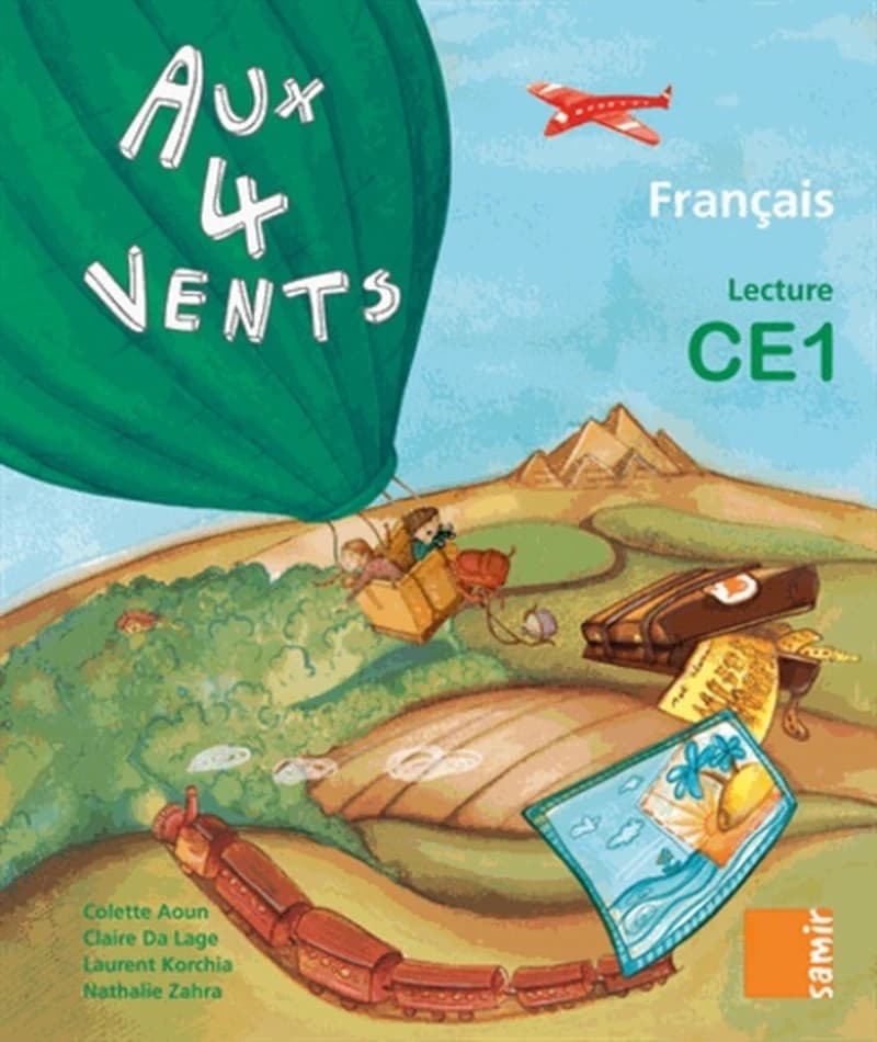 Aux 4 vents : lecture : cours élémentaire 1re année
